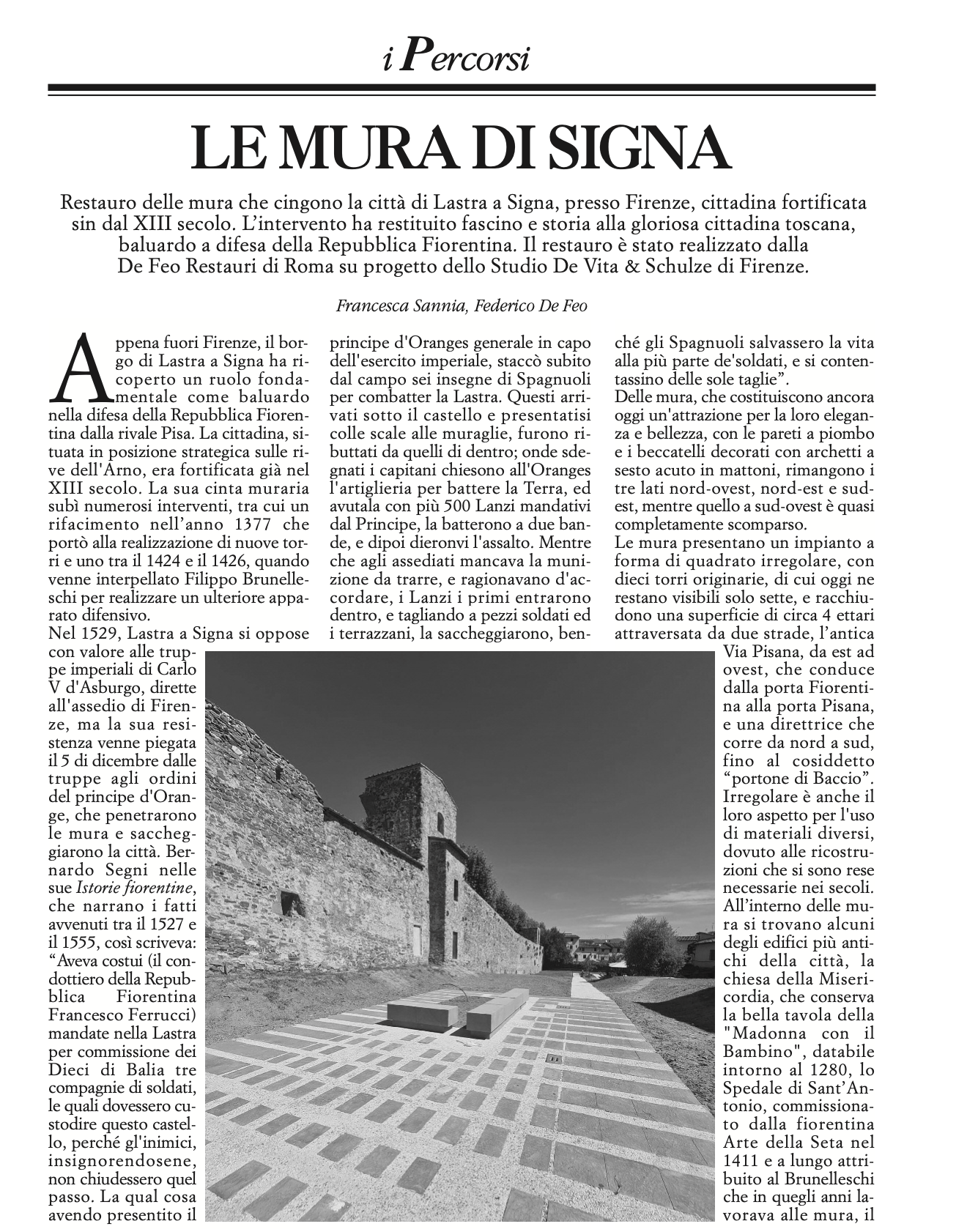 Restauro delle Mura di Lastra a Signa Un Viaggio nel Tempo tra